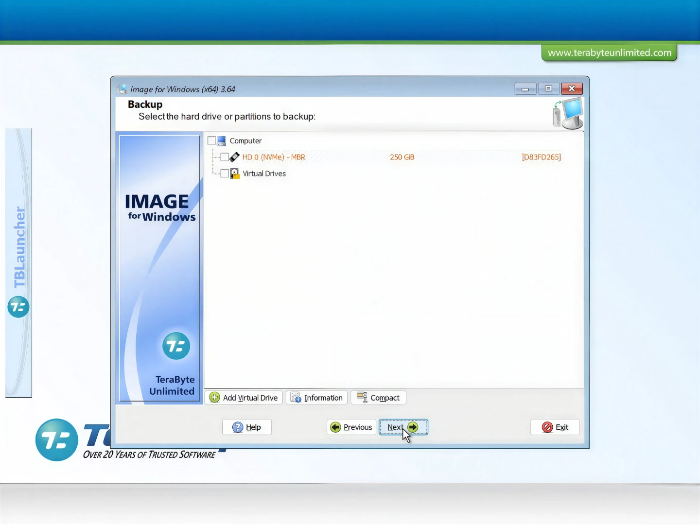 TeraByte Drive Image Backup & Restore Suite Bootable DVD - photo 4