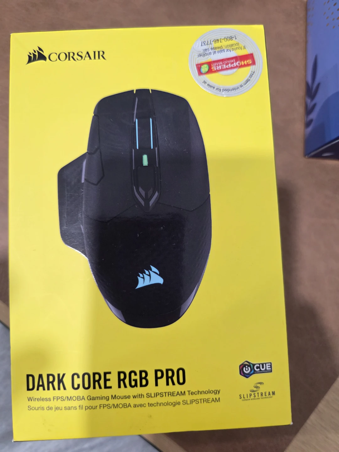 Corsair Dark Core RGB Pro Wireless Gaming Mouse unused