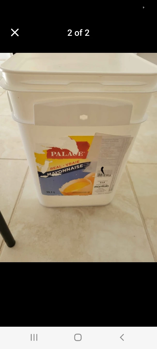 15.1 L Tub bucket