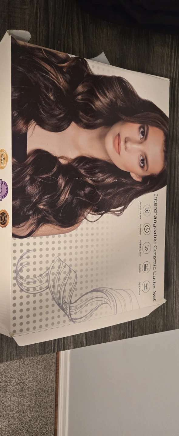 Hair curling set  ⚽️