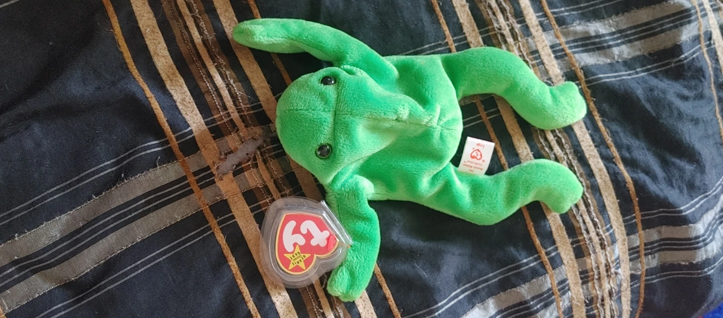 Ty Beanie baby original frog Plush Toy