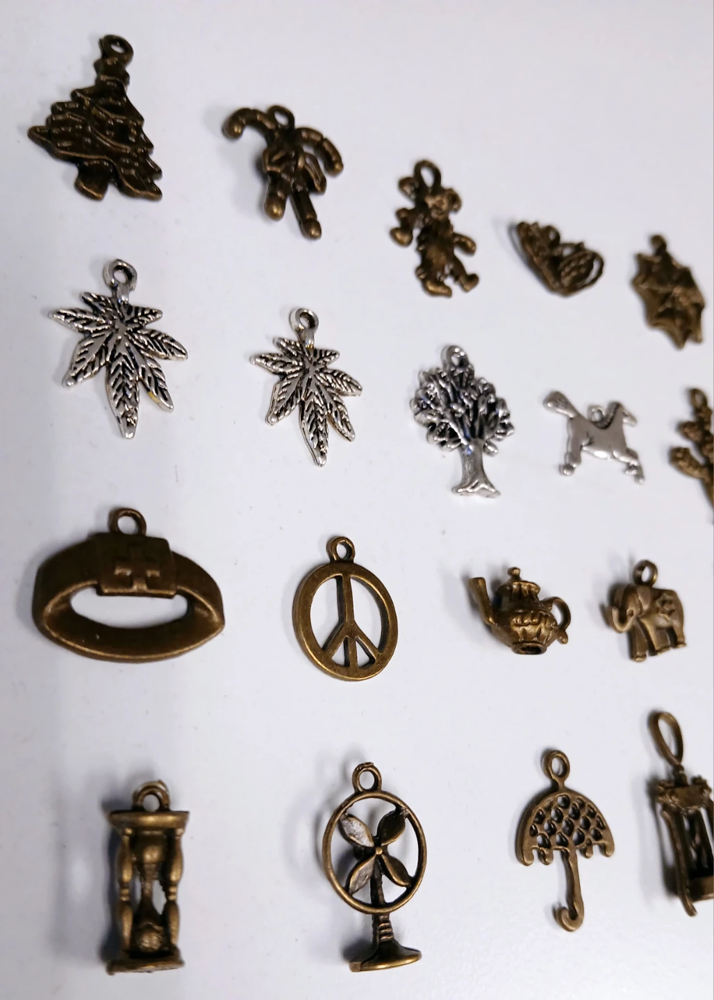 20 Assorted Charms Pendants Lot - photo 2