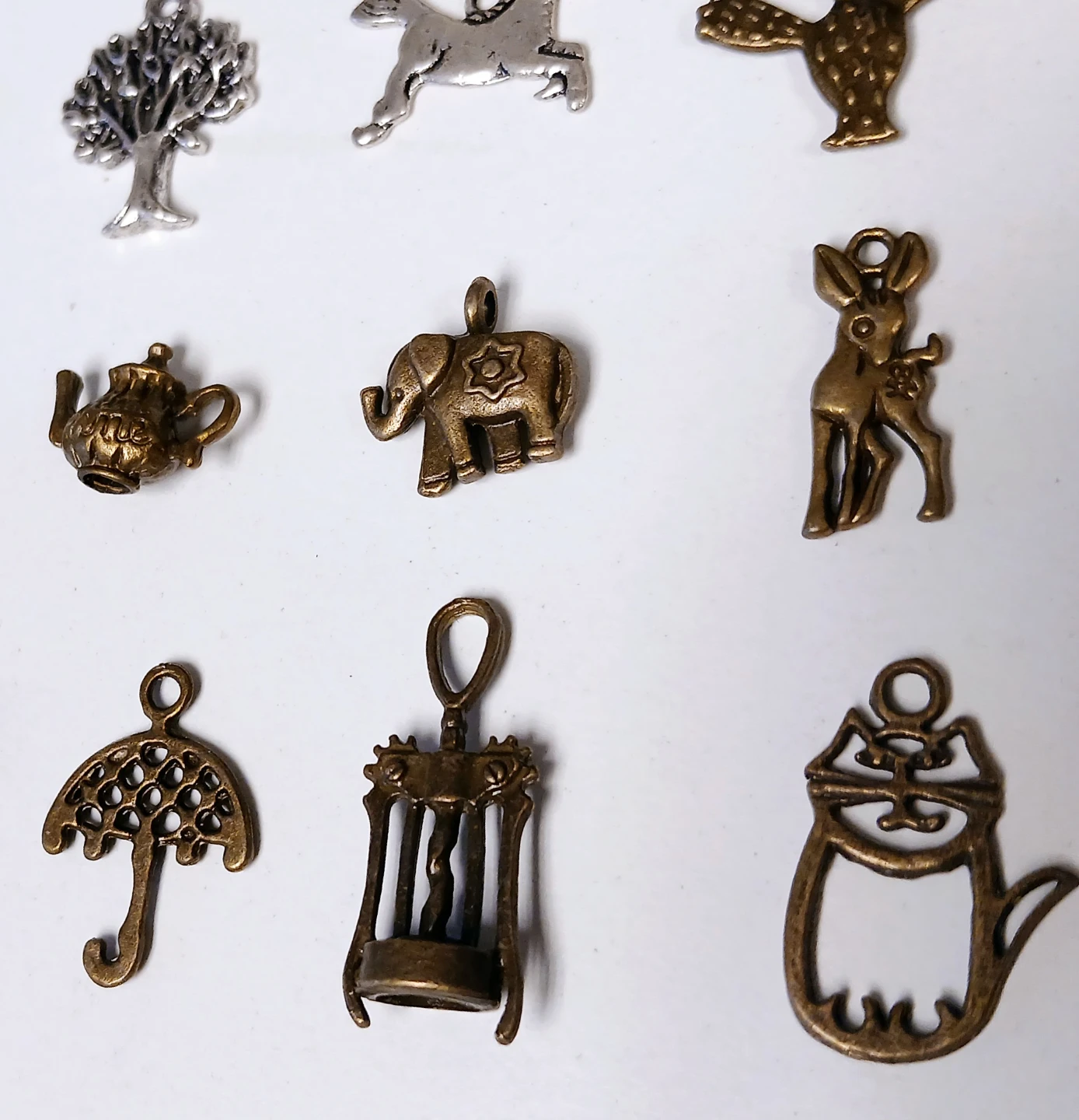 20 Assorted Charms Pendants Lot - photo 3