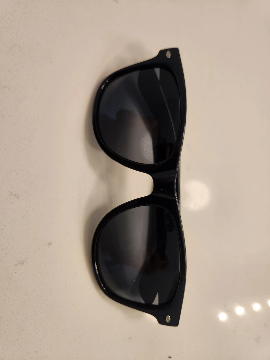 Black Wayfarer Style Sunglasses