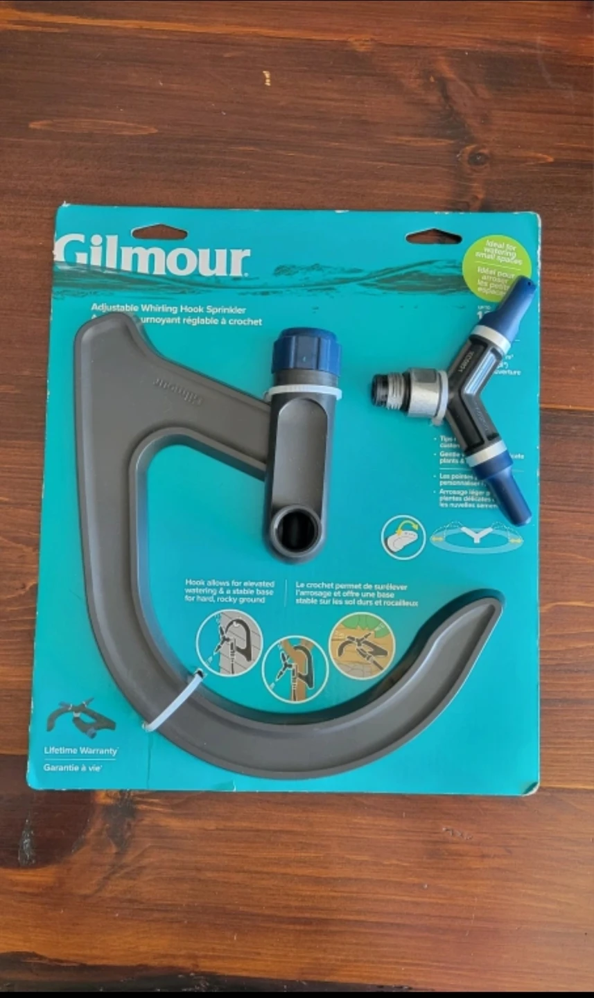 ⚽ Gilmour Adjustable Whirling Hook Sprinkler