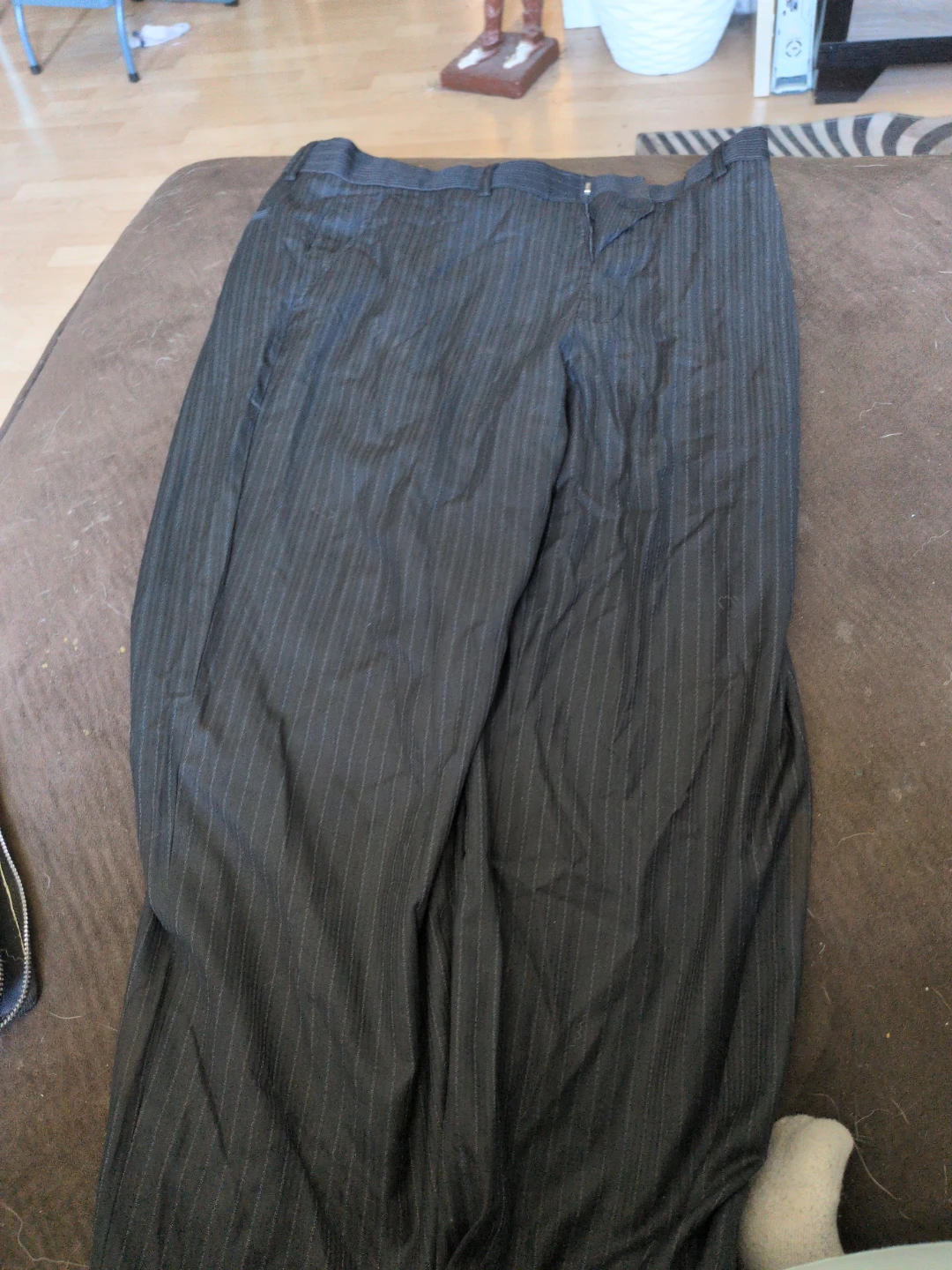 Eigliono Platinum Collection Pinstripe Dress Pants - photo 2