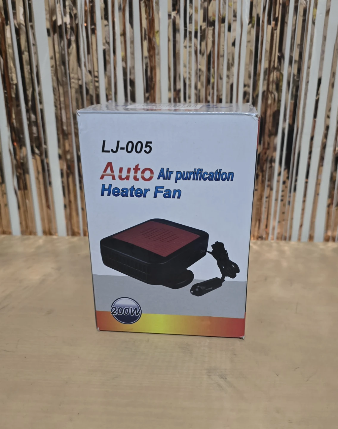 LJ-005 Auto Air Purification Heater Fan
