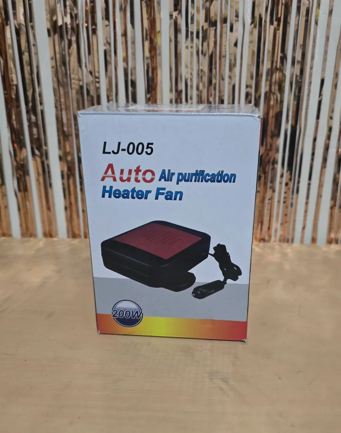 LJ-005 Auto Air Purification Heater Fan