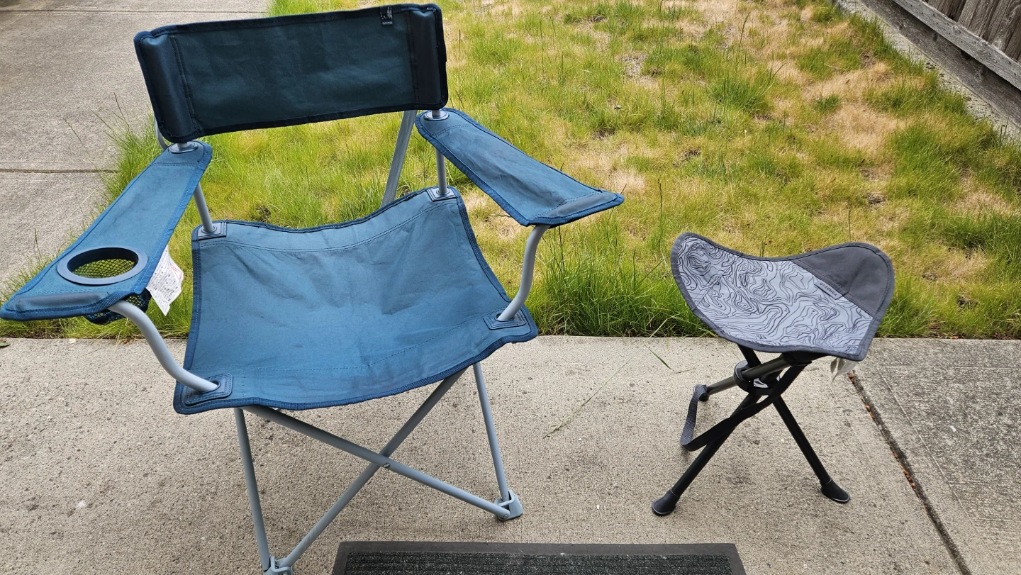 Camping chairs (two for one)
