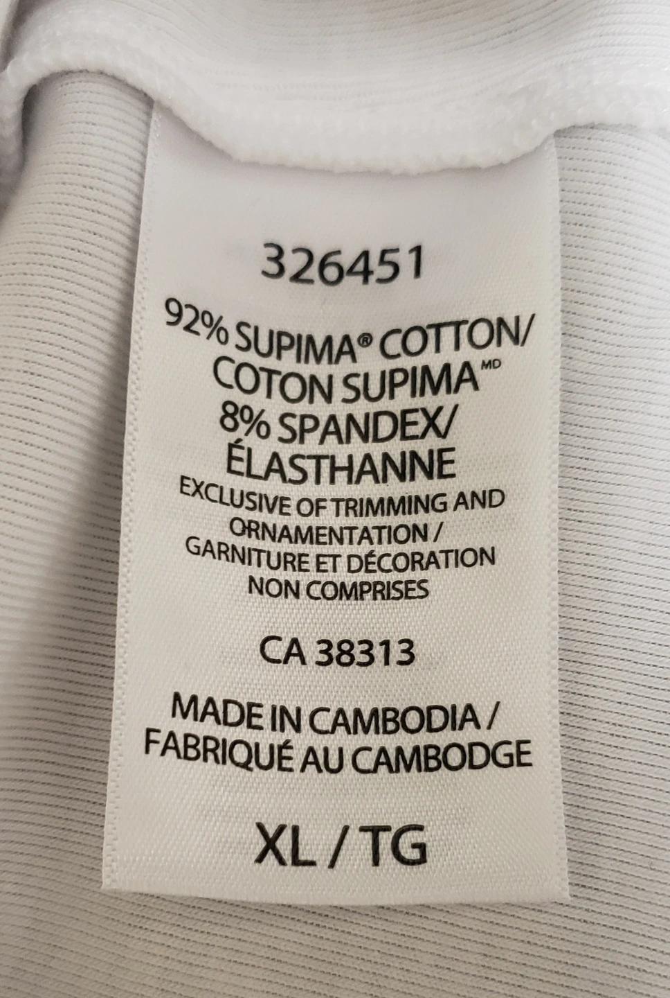 Brand new Mens zWhite Long Sleeve Top XL/TG - photo 2