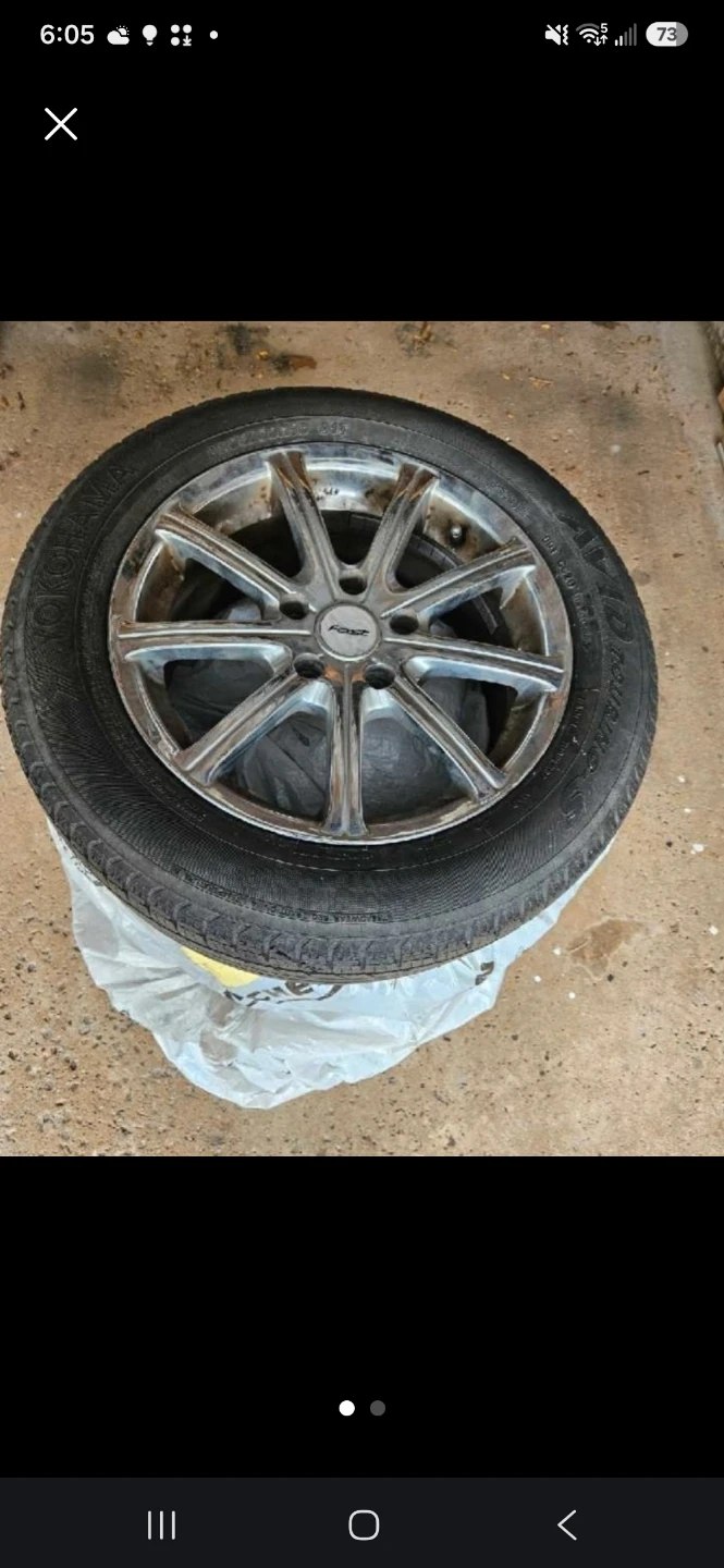 Fast Alloy Wheel with Yokohama Tire