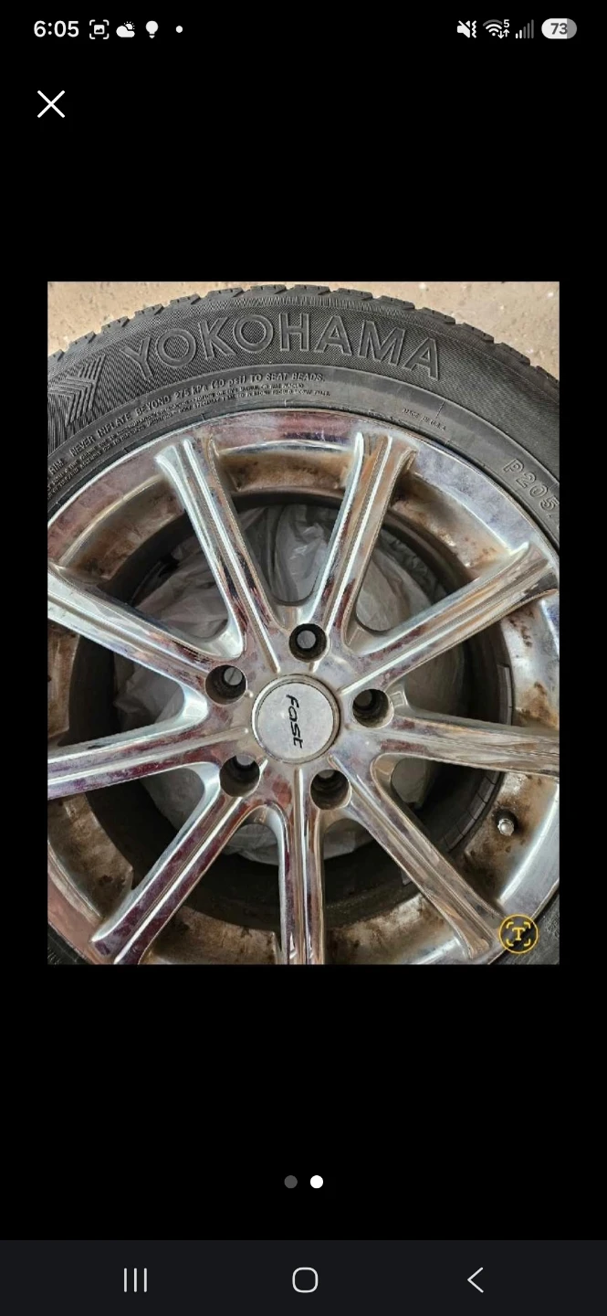 Fast Alloy Wheel with Yokohama Tire - photo 2