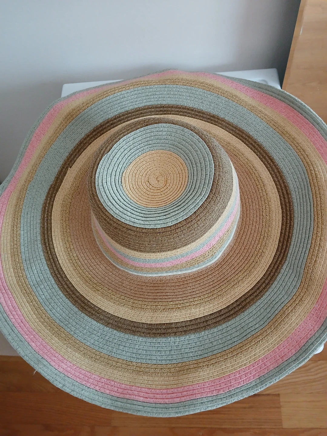 Women's Striped Sun Hat