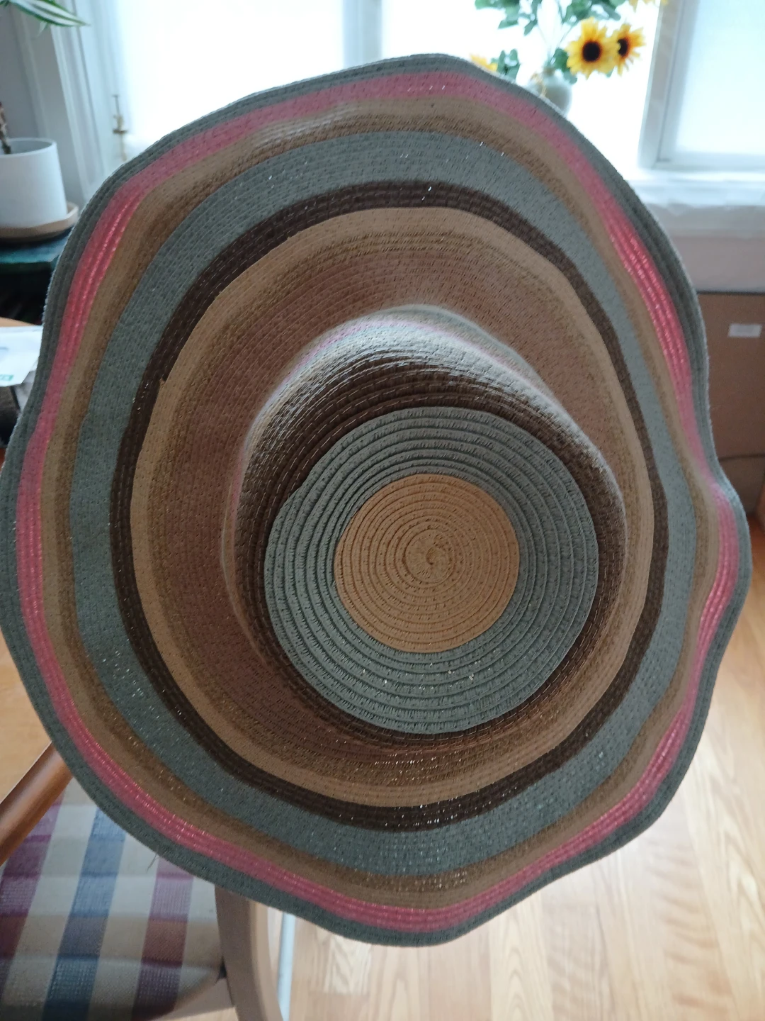 Women's Striped Sun Hat - photo 2