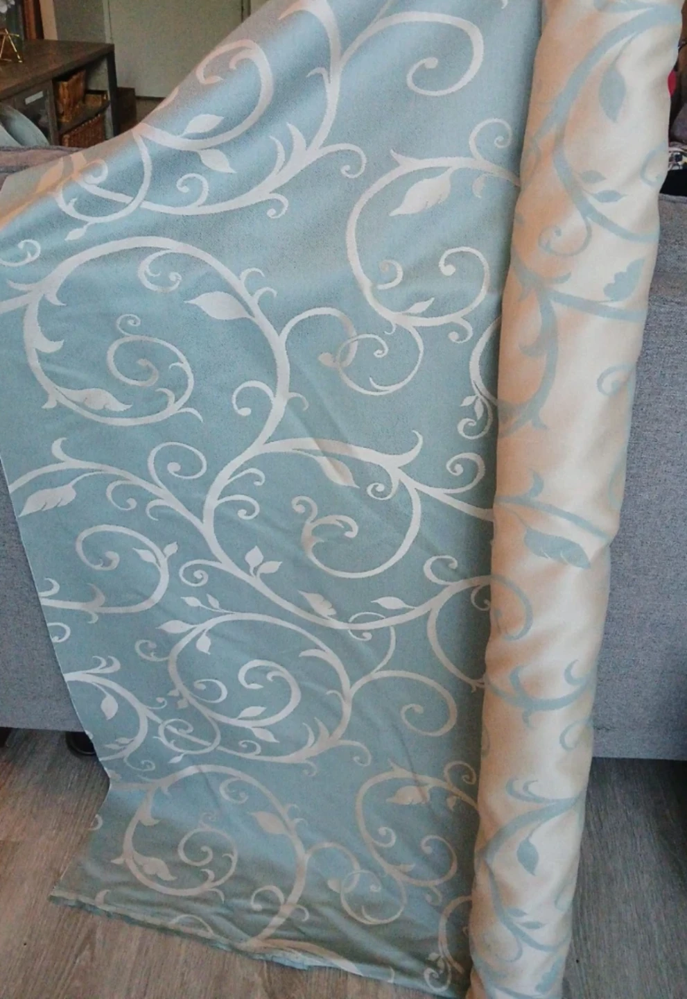 Fabric Roll - Floral and Striped Patterns
