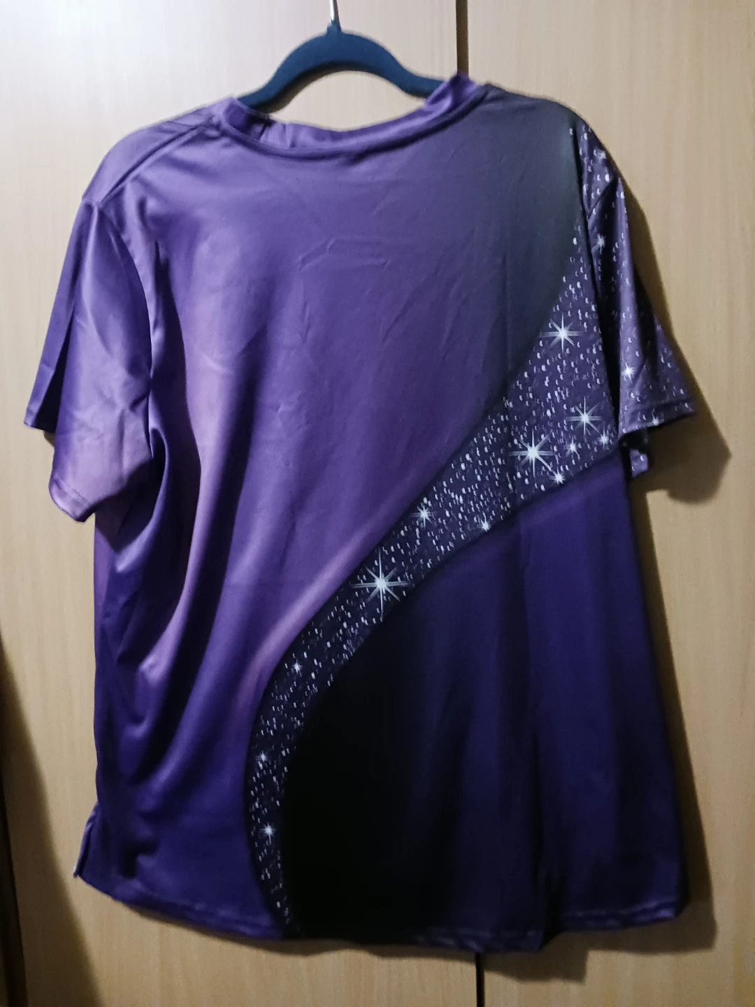 Purple Sparkle Scrub Top - photo 2