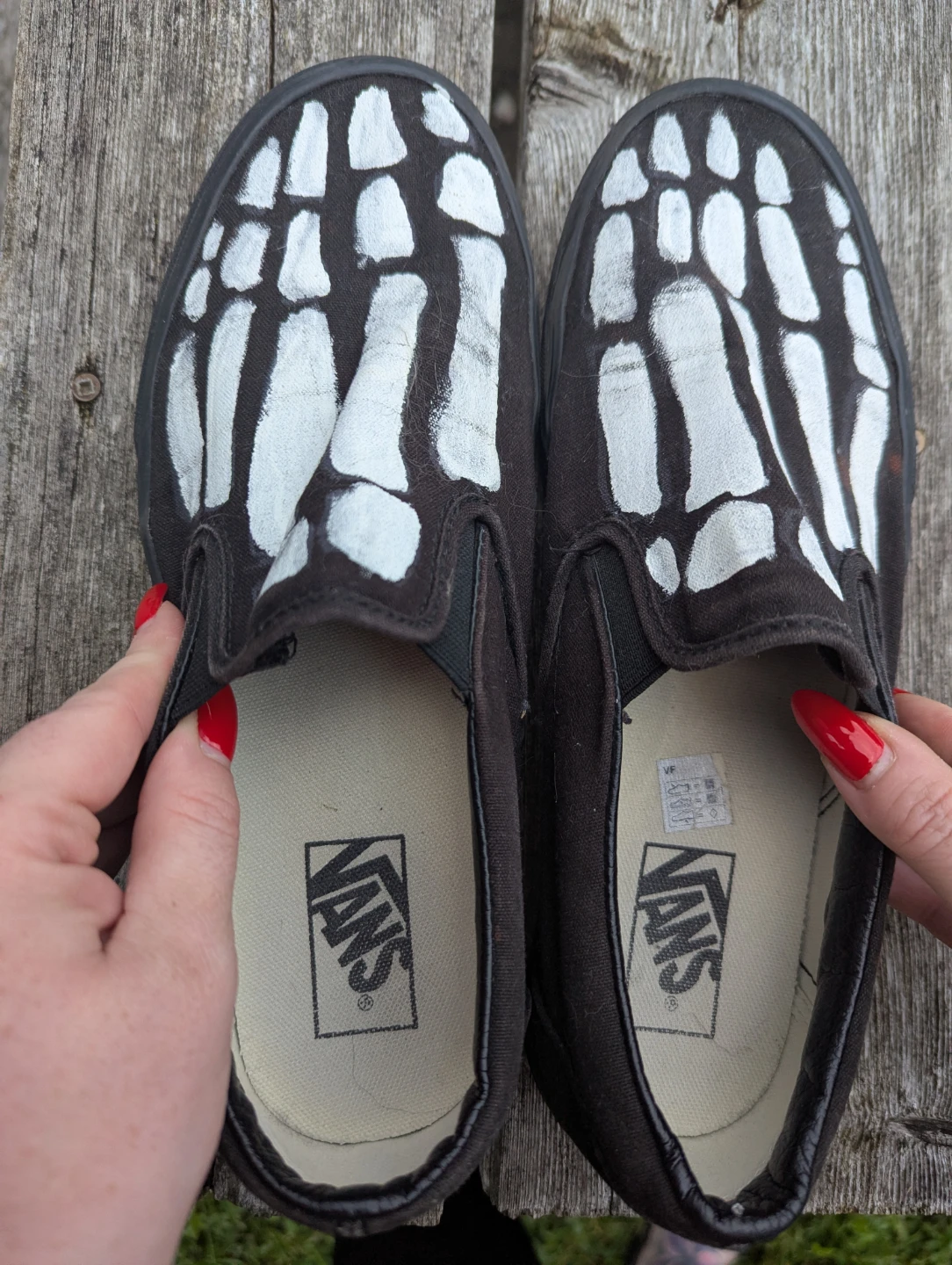 Vans Slip-On Skeleton Shoes - photo 2