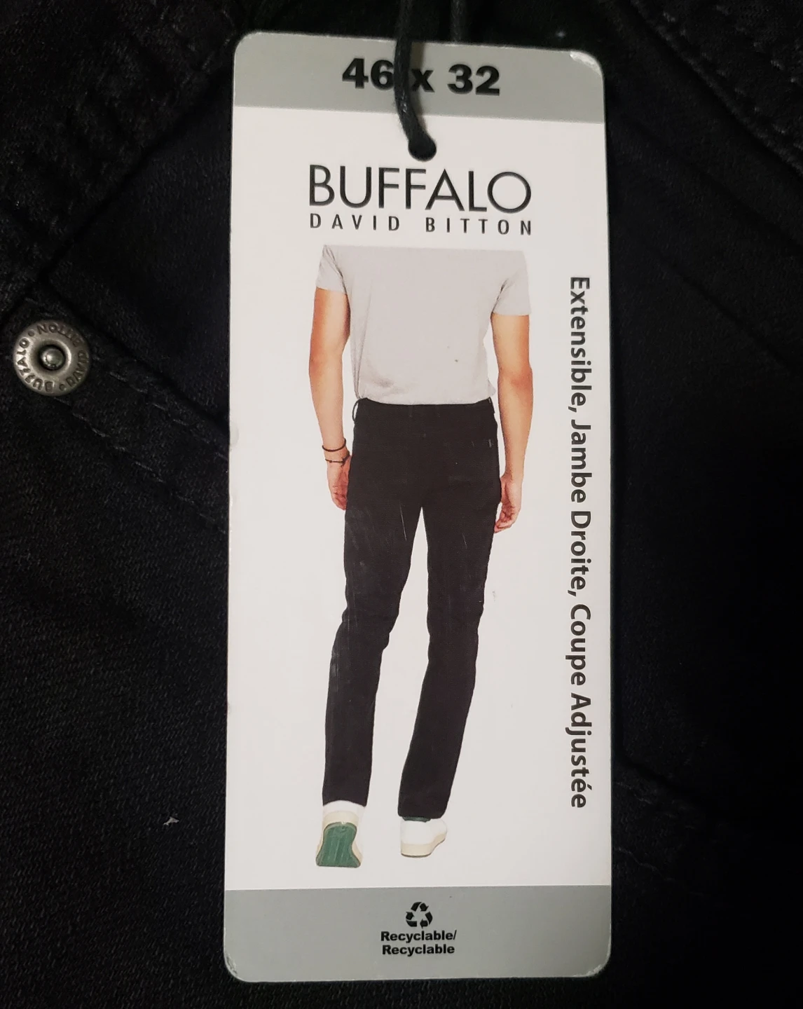 Brand new Buffalo Mens Slim Straight Strech - photo 2