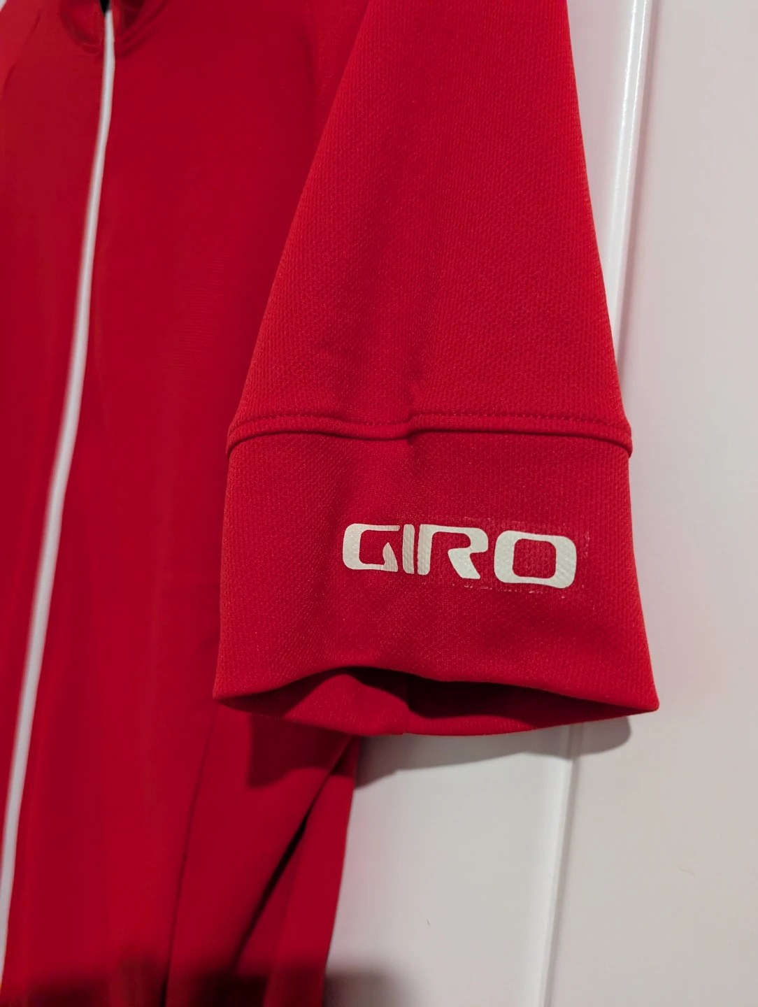 Giro Cycling Jersey - Red - Medium - photo 4