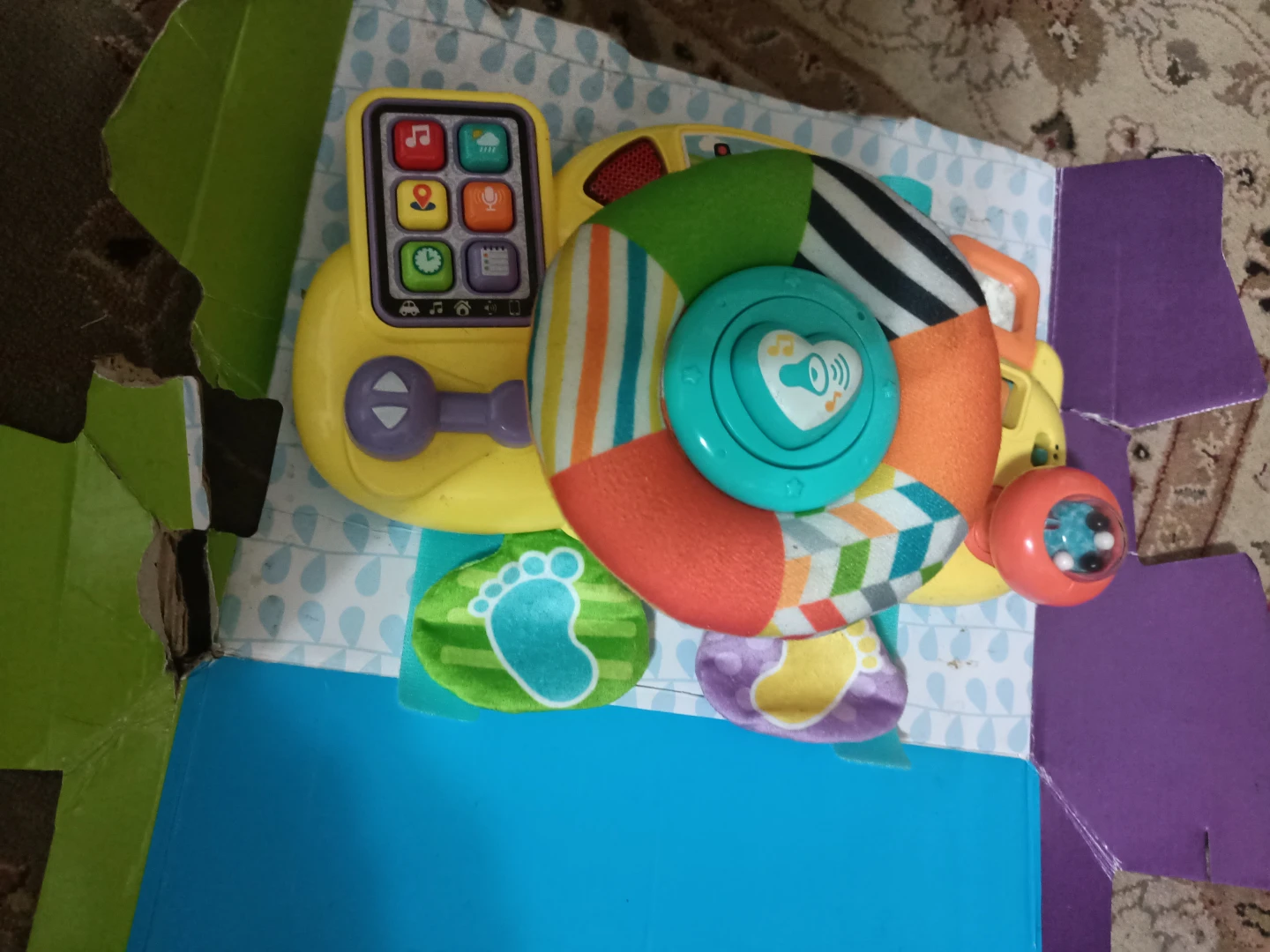 Baby Activity Toy with Music and Lights⚽