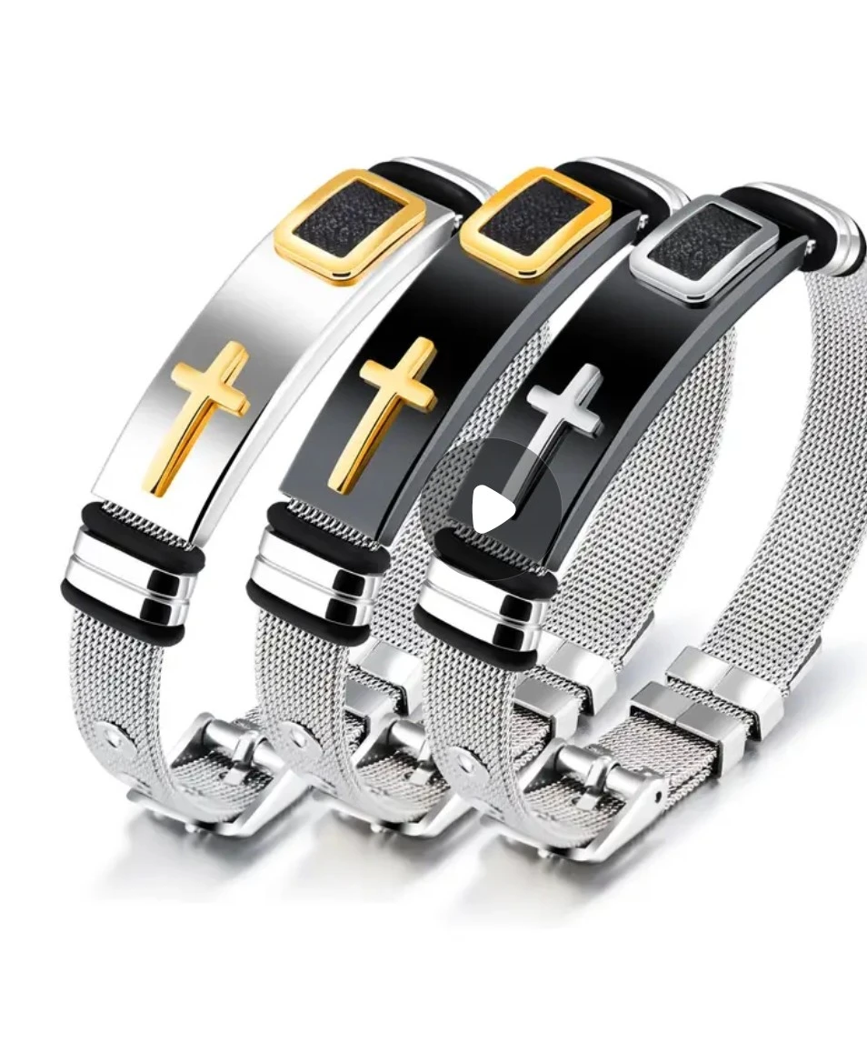 ✨️ Father's day, Inspirational Cross Bracelet✨️✨️✨️