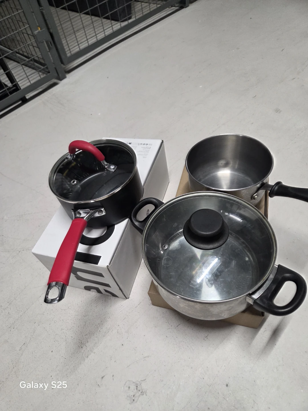 Saucepan Set with Lids - photo 2