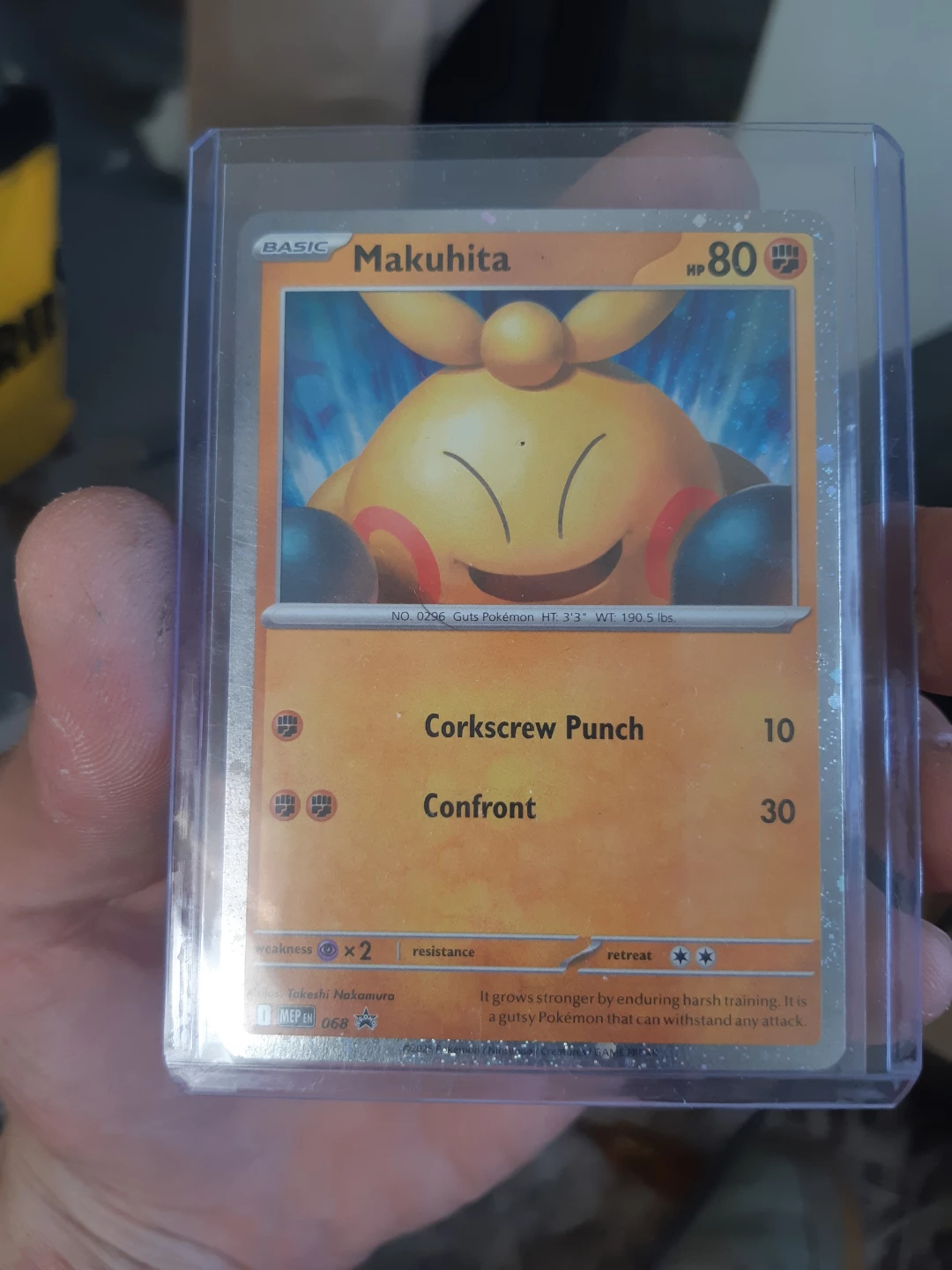 Pokemon Makuhita Card - photo 2