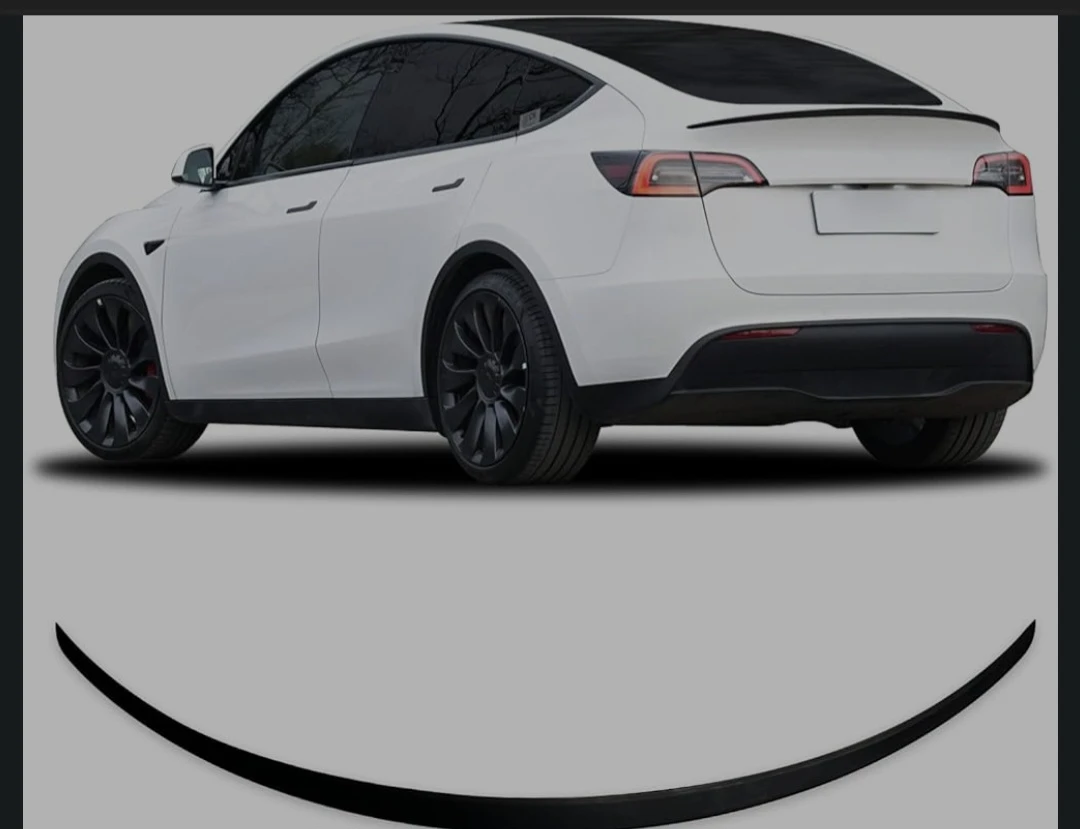 Black Rear Trunk Spoiler for Tesla Model Y