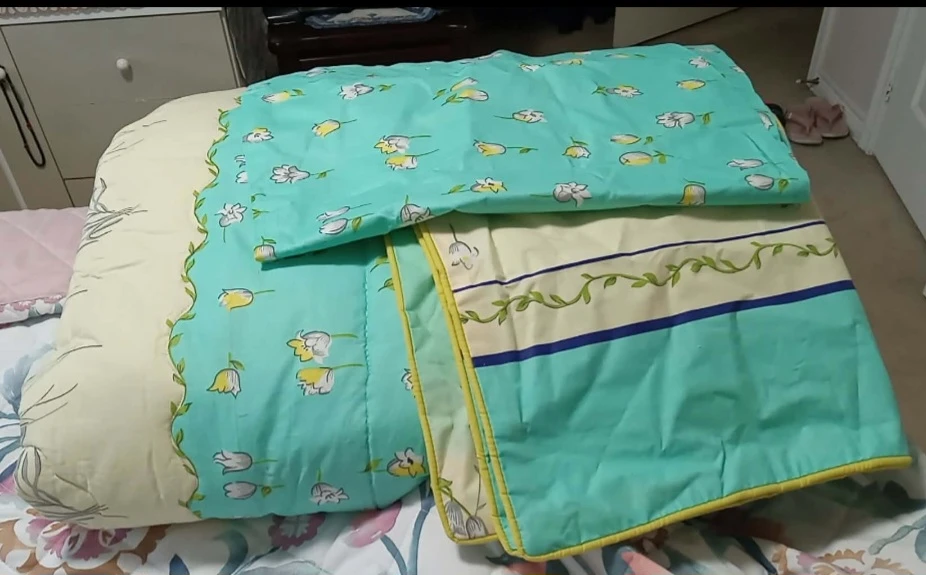 Brand new 5 pice King Quilt Set with 4 Pillowcases