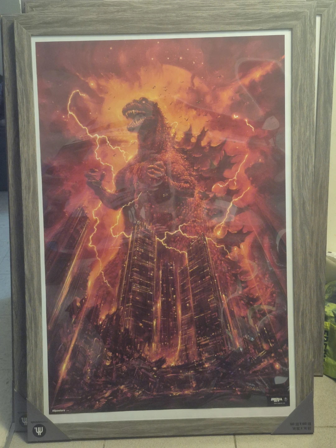 24"x36" Godzilla poster