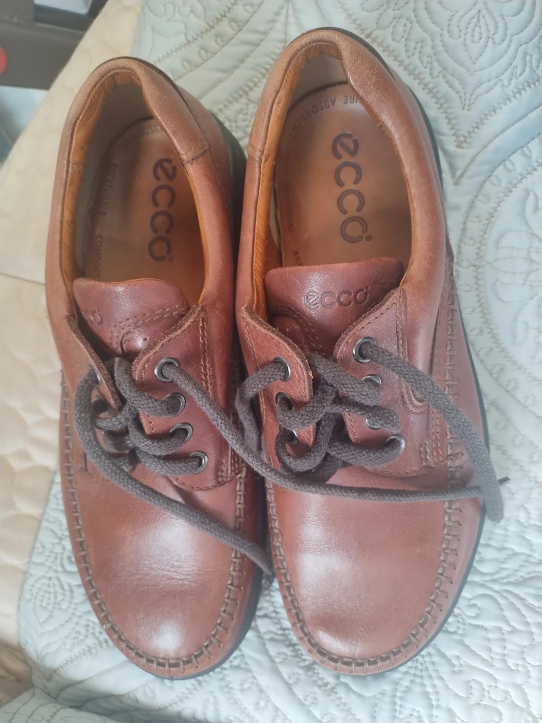ECCO Seawalker Leather Comfort Shoes - photo 5