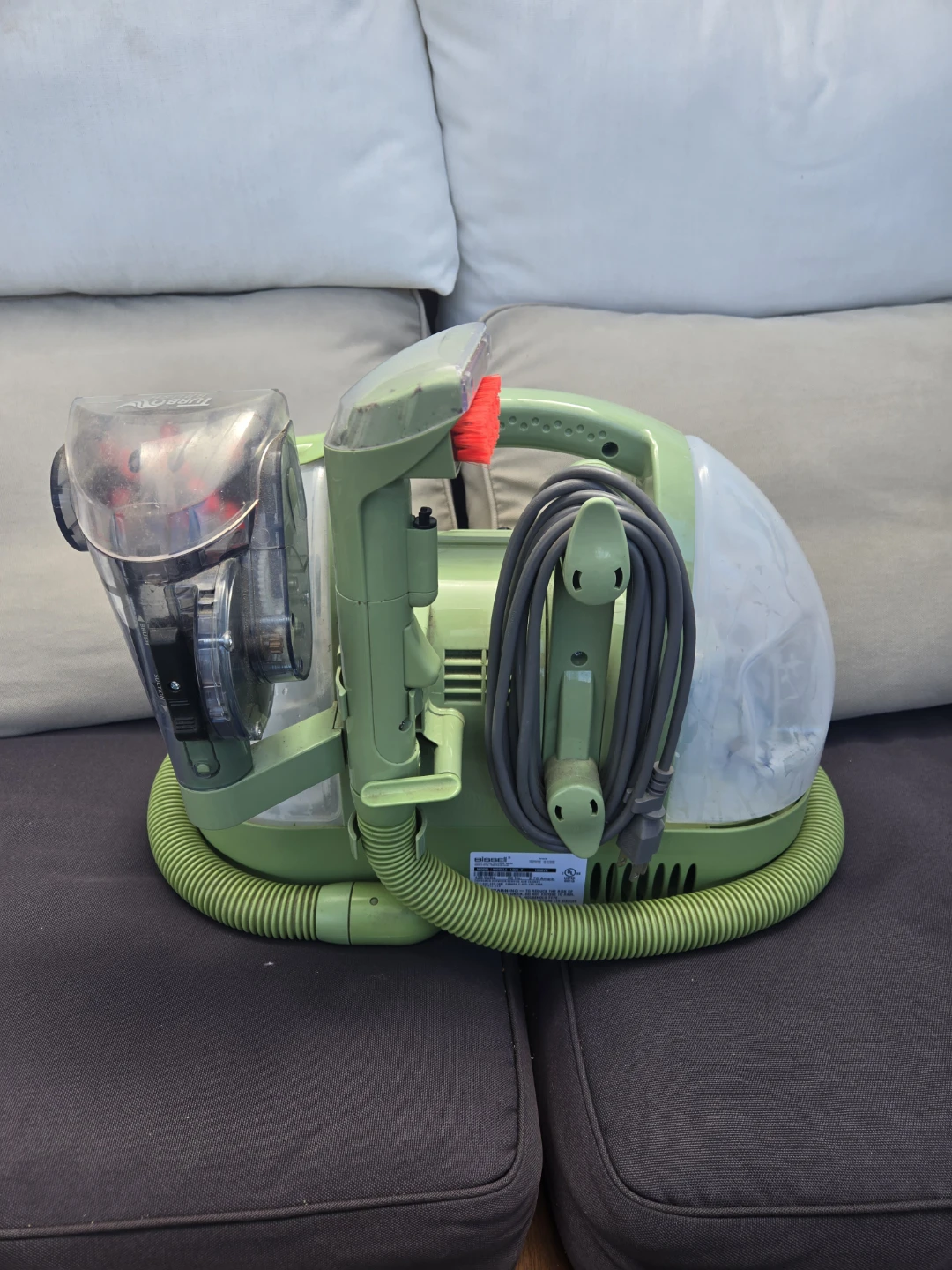 Bissel upholstery cleaner portable - photo 4