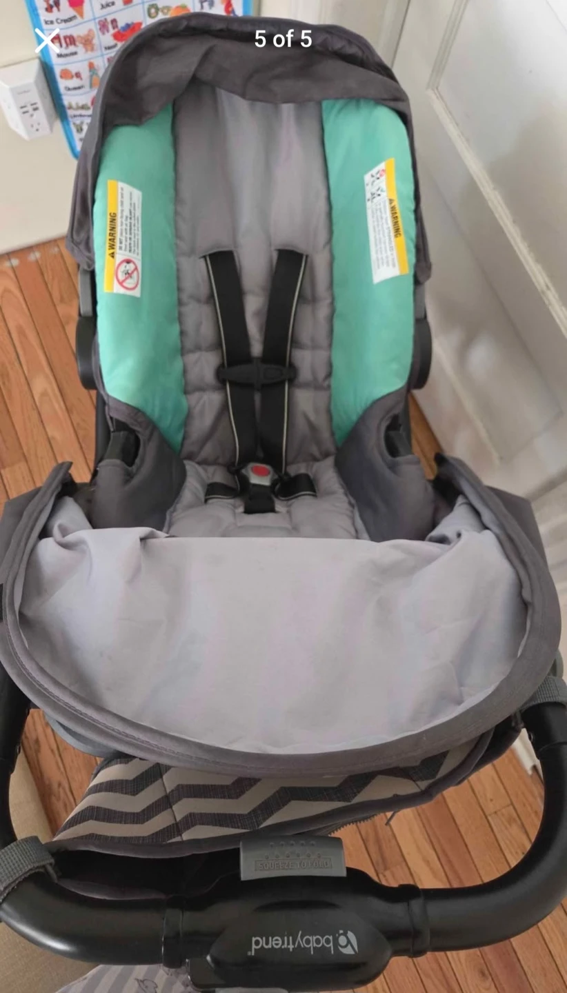 Baby Trend Infant Car Seat and Stroller Combo - photo 5