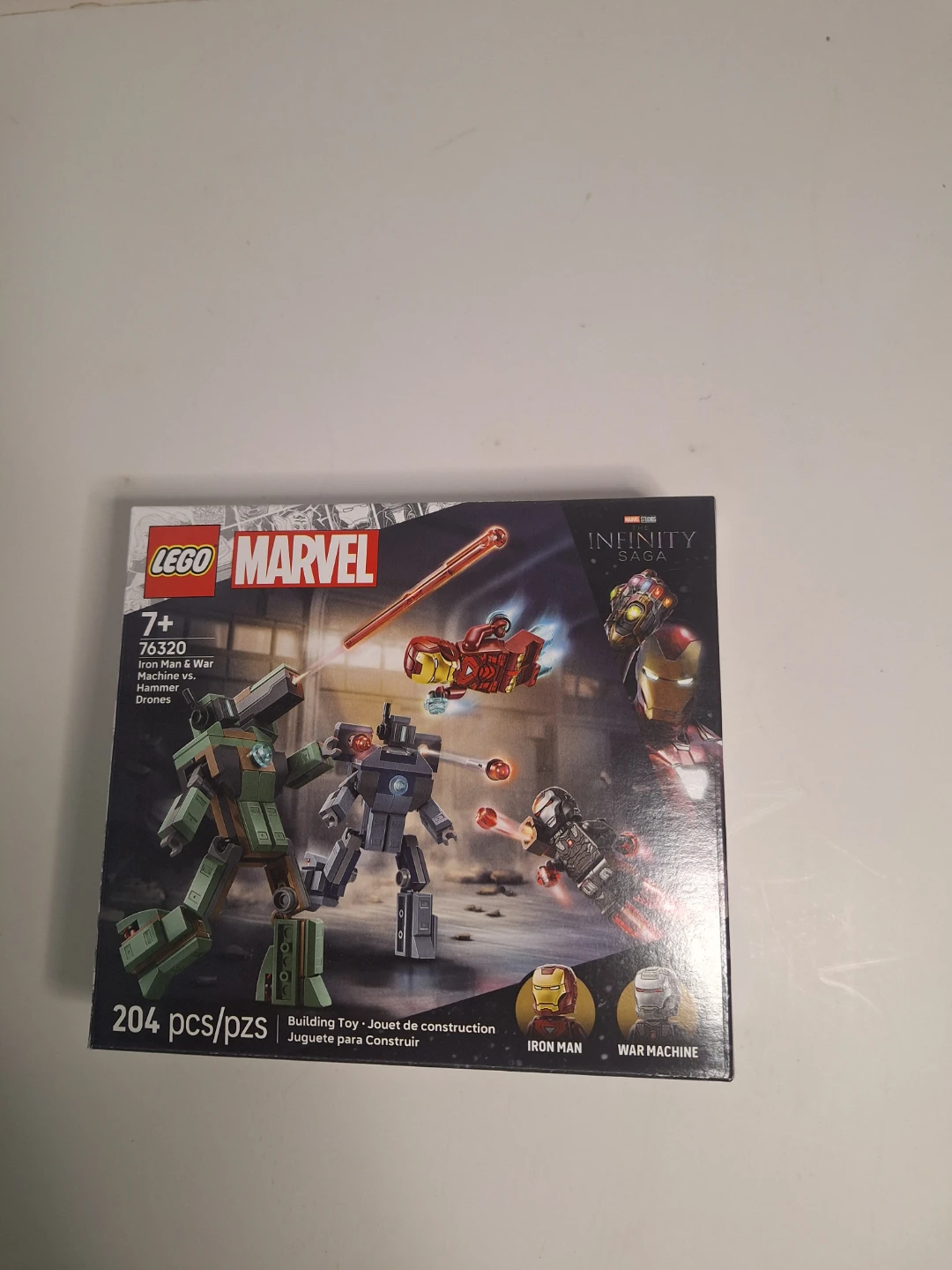 LEGO Marvel 76320 Iron Man & War Machine Mech Set