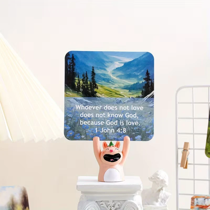 Inspirational Bible Coaster Cards - 50 Pcs - photo 4