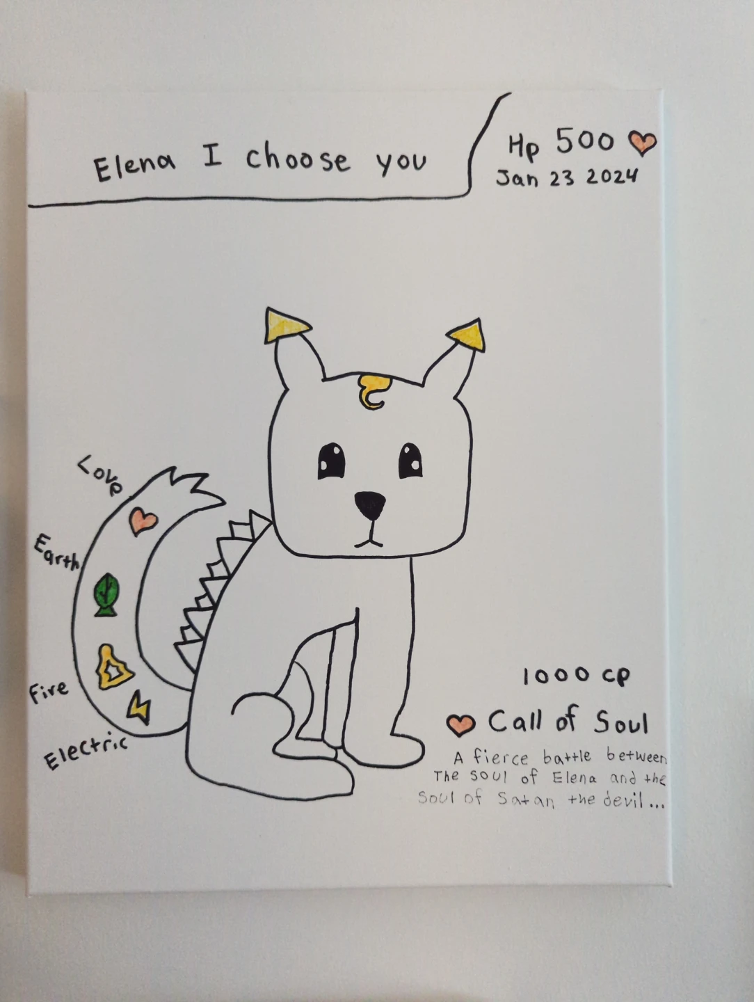 Custom Artwork - Elena I Choose You ⚽