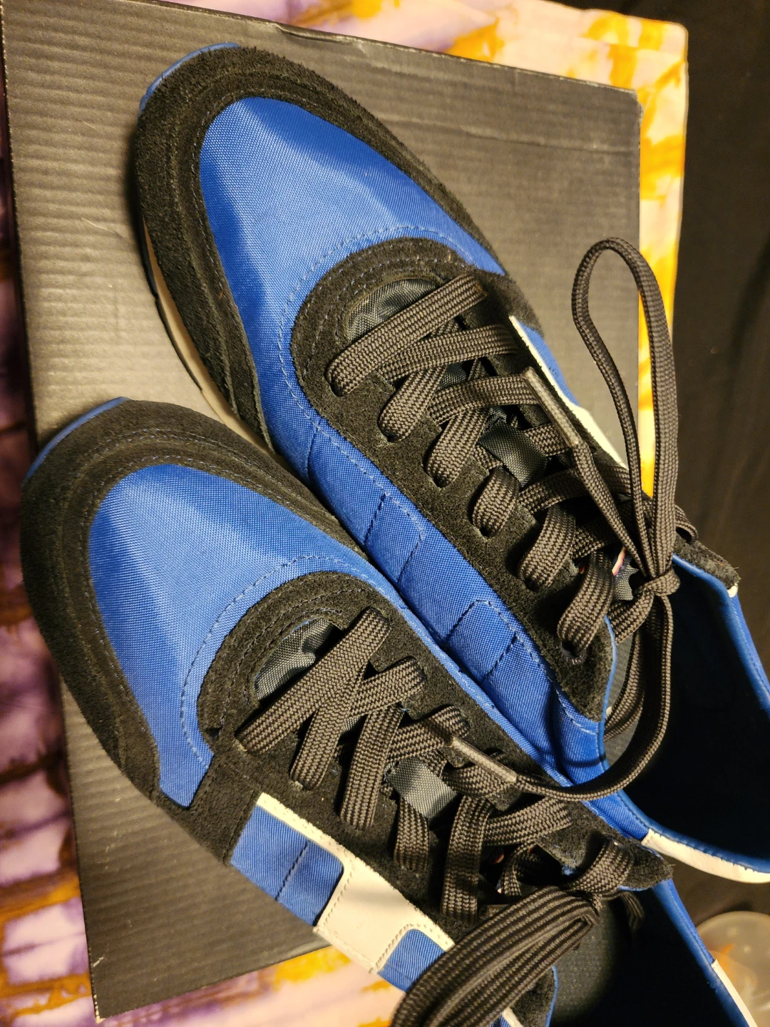 Tommy Hilfiger Men's Sneakers Size 42 Blue/Black - photo 5