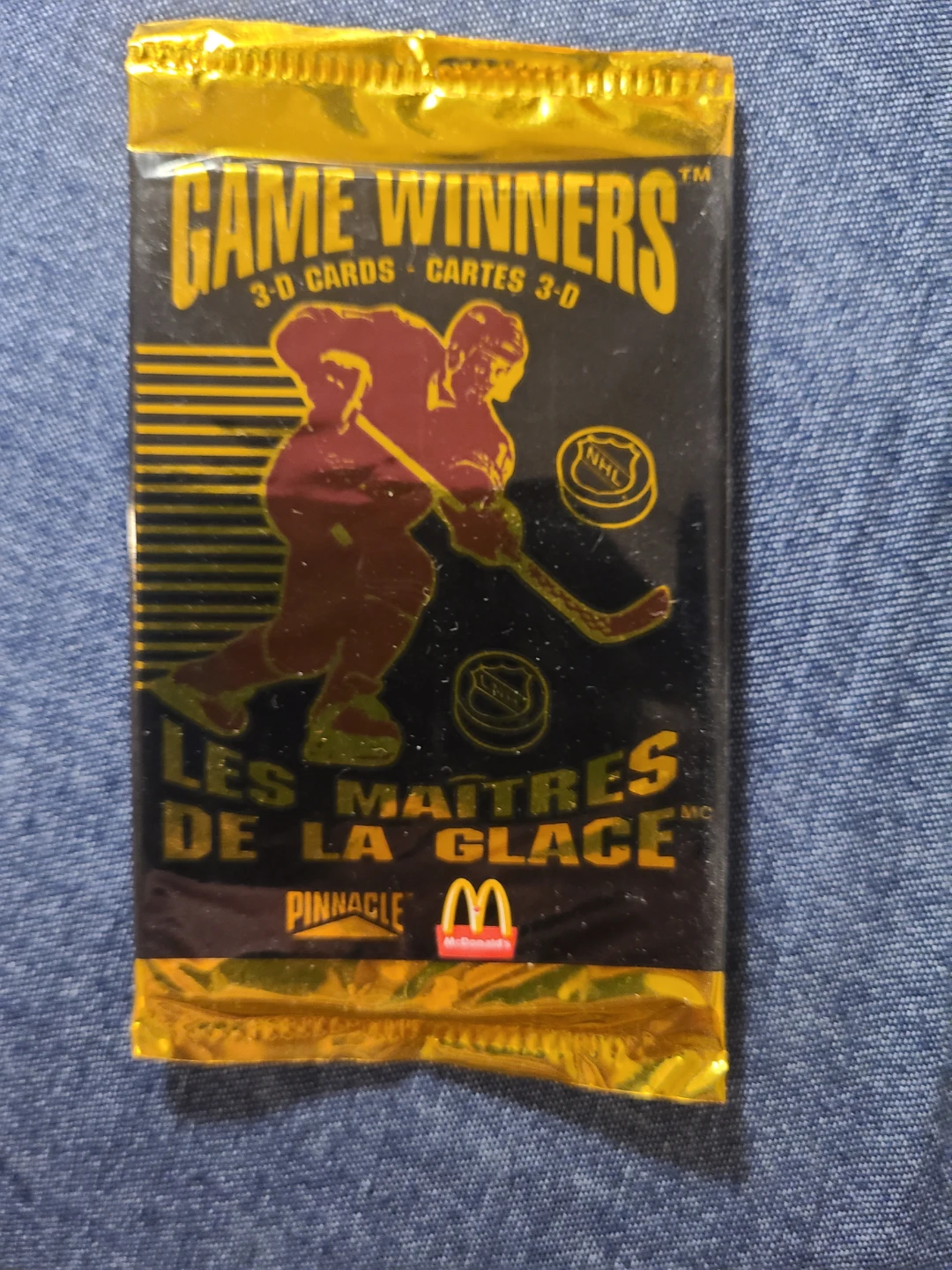 1996 Pinnacle Game Winners 3-D Cards Pack