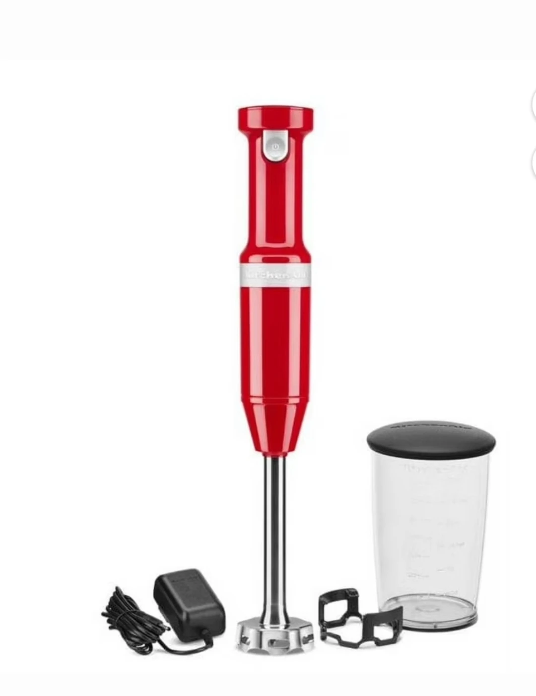 KitchenAid Cordless Variable Speed Hand Blender - Passion Red