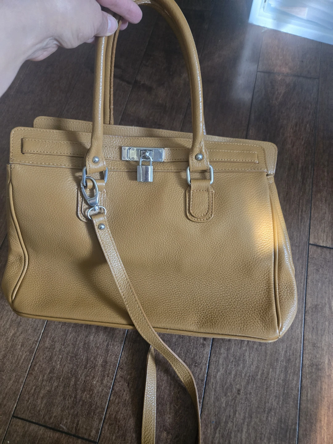 Brown Leather Handbag