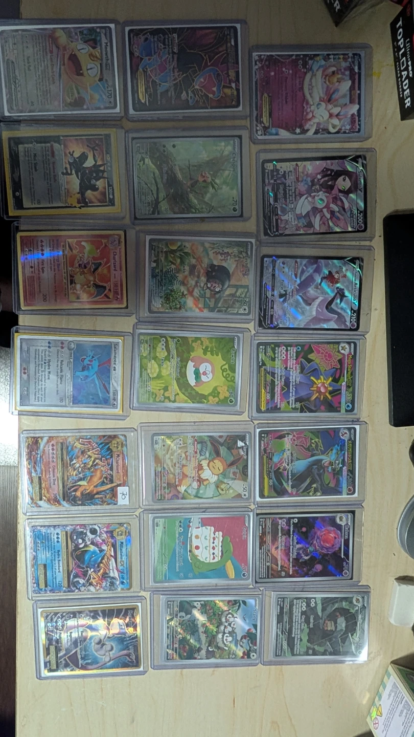 Assorted Pokémon Trading Cards