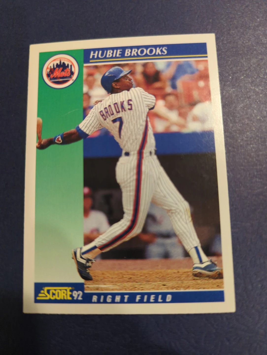 1992 Score Hubie Brooks Baseball Card ⚽