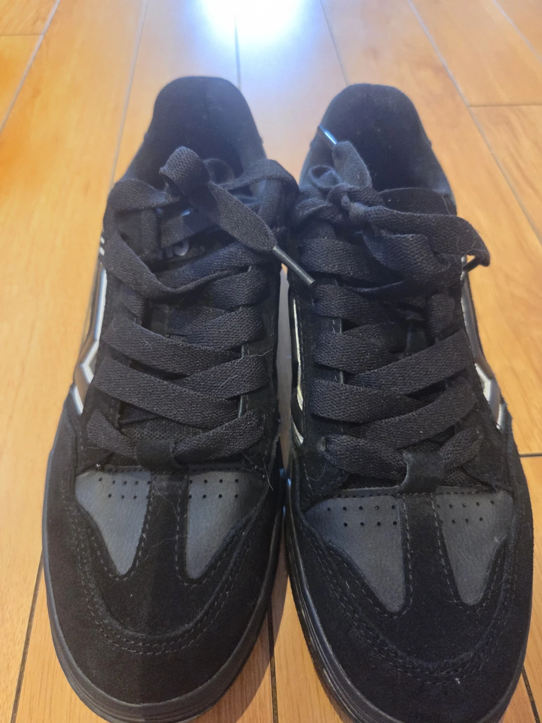 Vans Black Suede Sneakers