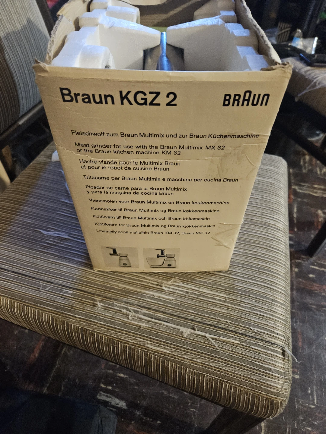 Braun KGZ 2 Meat Grinder Attachment - photo 3