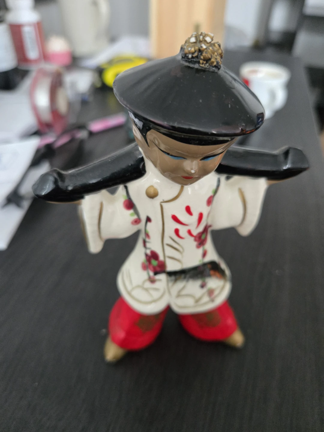 ⚽ Ceramic Figurine of a Man in Traditional Attire - photo 3