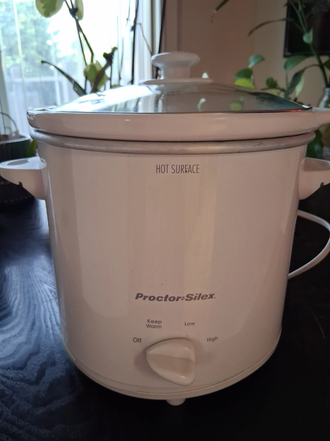 Proctor-Silex White Slow Cooker - 4 Quart