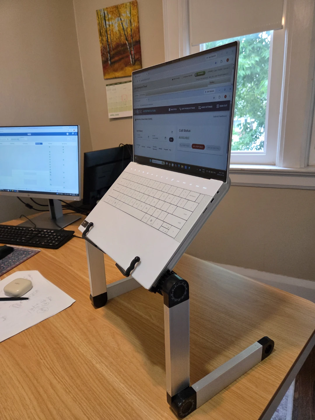 Adjustable Aluminum Laptop Stand - photo 4