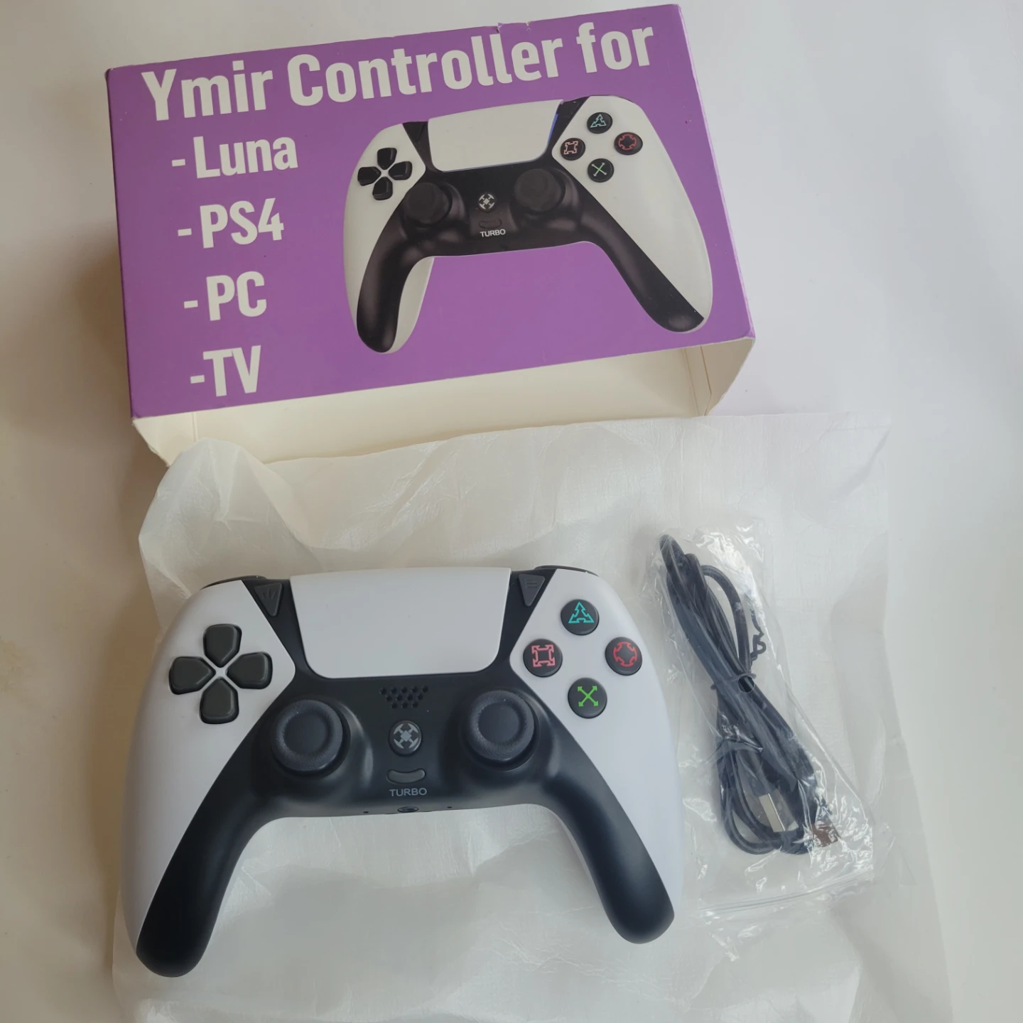 Ymir Luna Controller for PS4/PC - White - photo 3