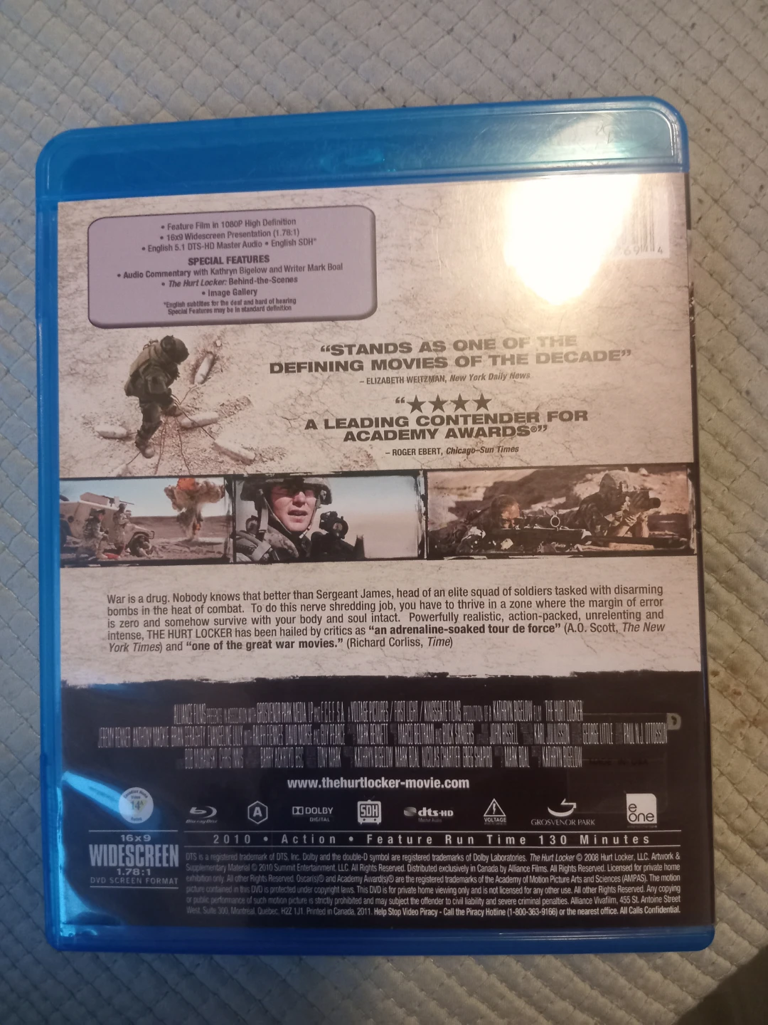 The Hurt Locker Blu-ray Disc - photo 2