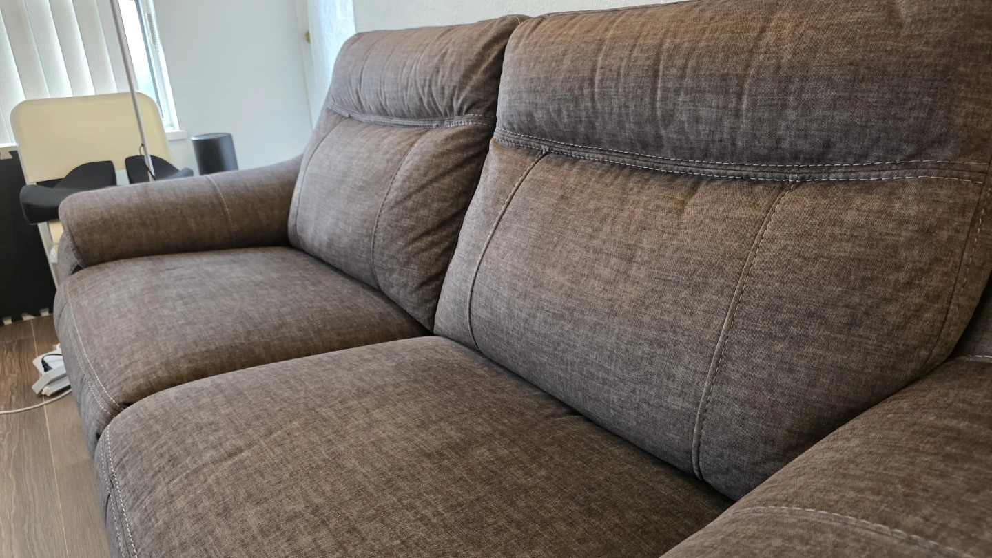 2-Seater Grey Sofa - photo 2